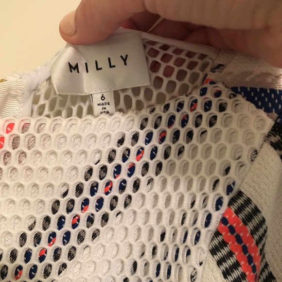 Milly white striped dress - Picture 7 of 7